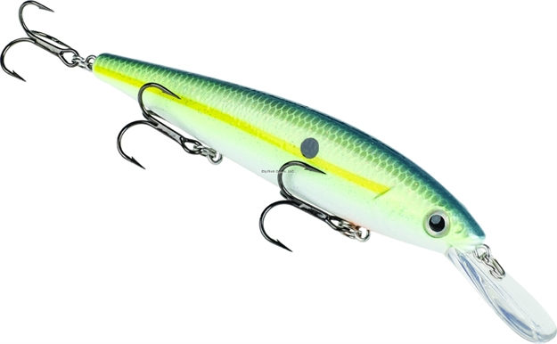 Picture of Strike King Kvd J300 Deep Dive Jerkbait, 4 1/4", 1/2 Oz, Chartreuse Shad, Floating,1Pk