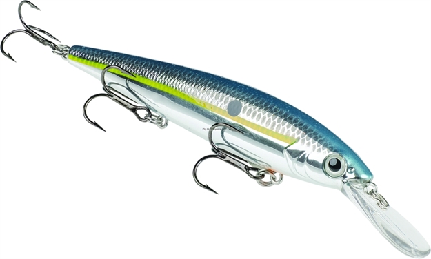 Picture of Strike King Kvd J300 Deep Dive Jerkbait, 4 1/4", 1/2 Oz, Chrome Sexy Shad, Floating,1Pk