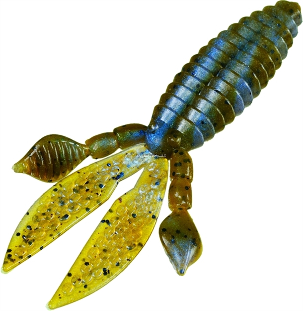Picture of Strike King Kvd Perfect Plastics Baby Rodent, 3", Blue Craw, 8Pk