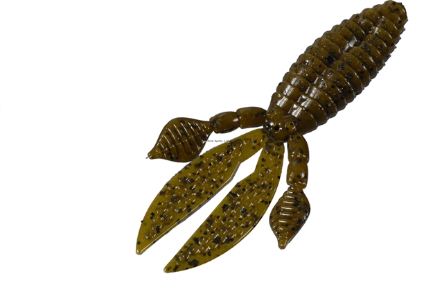 Picture of Strike King Kvd Perfect Plastics Baby Rodent, 3", Green Pumpkin, 8Pk