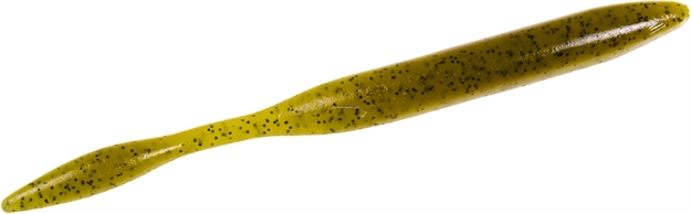 Picture of Strike King Kvd Perfect Plastics Dream Shot, 4", Green Pumpkin, 10Pk