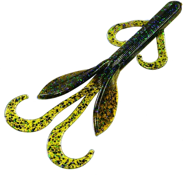 Picture of Strike King Kvd Perfect Plastics Game Hawg, 4", Candy Craw, 8Pk