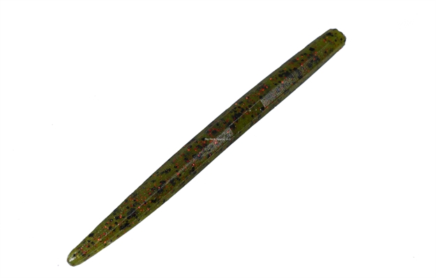 Picture of Strike King Kvd Perfect Plastics Ocho Worm 5",Watermelon Red & Blk, 8Pk