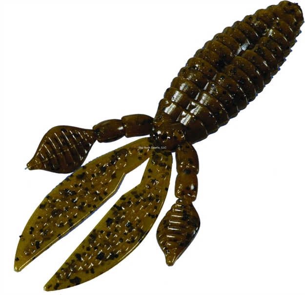 Picture of Strike King Kvd Perfect Plastics Rodent, 4",Green Pumpkin, 6Pk