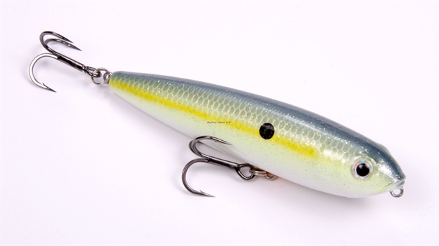 Picture of Strike King Kvd Sexy Dawg Jr. Rattle Topwater Bait, 3 1/4", 1/2 Oz, Chartreuse Sexy Shad, Floating,1Pk