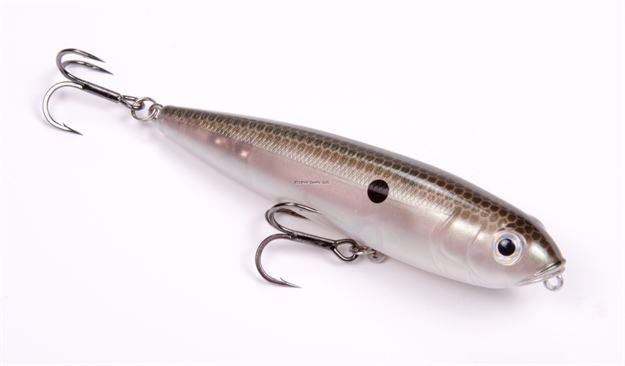 Picture of Strike King Kvd Sexy Dawg Jr. Rattle Topwater Bait, 3 1/4", 1/2 Oz, Green Gizzard Shad, Floating,1Pk