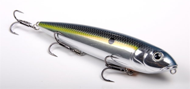 Picture of Strike King Kvd Sexy Dawg Rattle Topwater Bait, 4-1/2", 3/4 Oz, Chrome Sexy Shad, Floating,1Pk