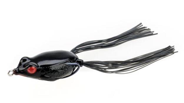 Picture of Strike King Kvd Sexy Frog Hollow Body Rattle Bait, 2 1/2", 5/8 Oz, Black,1Pk