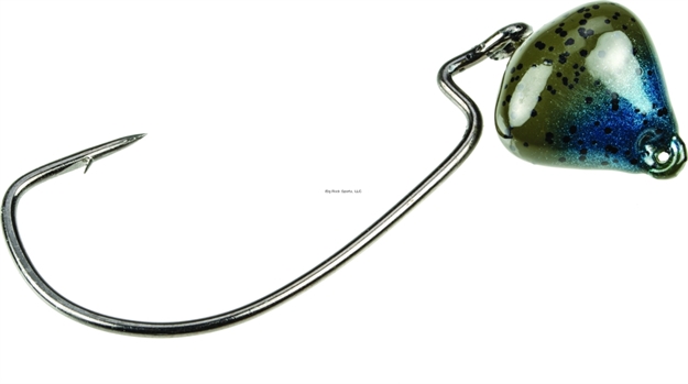 Picture of Strike King Mark Davis Jointed Structure Head, 1/2 Oz, Blue Craw,2Pk