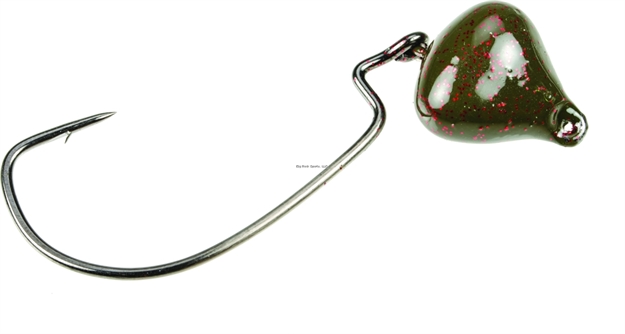 Picture of Strike King Mark Davis Jointed Structure Head, 3/4 Oz, Green Pumpkin,2Pk