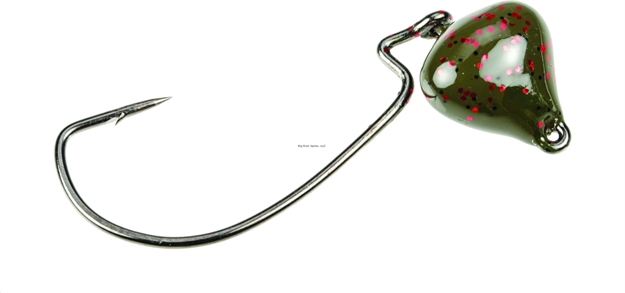 Picture of Strike King Mark Davis Jointed Structure Head, 3/4 Oz, Watermelon Red,2Pk