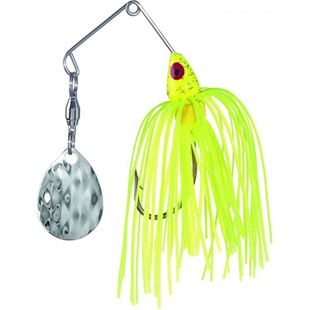 Picture of Strike King Mini-King Spinnerbait, 1/8 Oz, Chartreuse & Silver Blade,1Pk