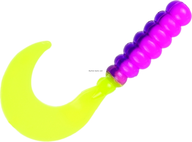 Picture of Strike King Mr. Crappie Grub, 2", Popsicle,15Pk