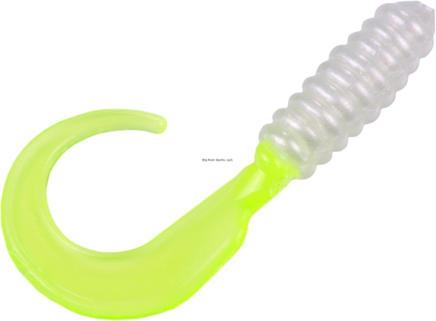 Picture of Strike King Mr. Crappie Grub, 2", Refrigerator White,15Pk