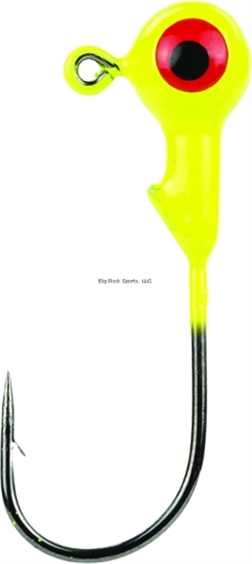 Picture of Strike King Mr. Crappie Jig Head, 1/16 Oz, Chartreuse,25Pk
