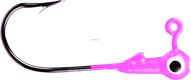 Picture of Strike King Mr. Crappie Jig Head, 1/16 Oz, Pink, 8Pk