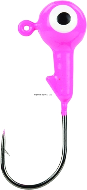 Picture of Strike King Mr. Crappie Jig Head, 1/16 Oz, Pink,25Pk