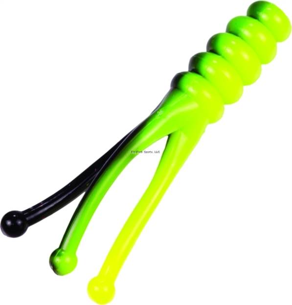 Picture of Strike King Mr. Crappie Joker, 2", Tuxedo Black & Chartreuse,15Pk