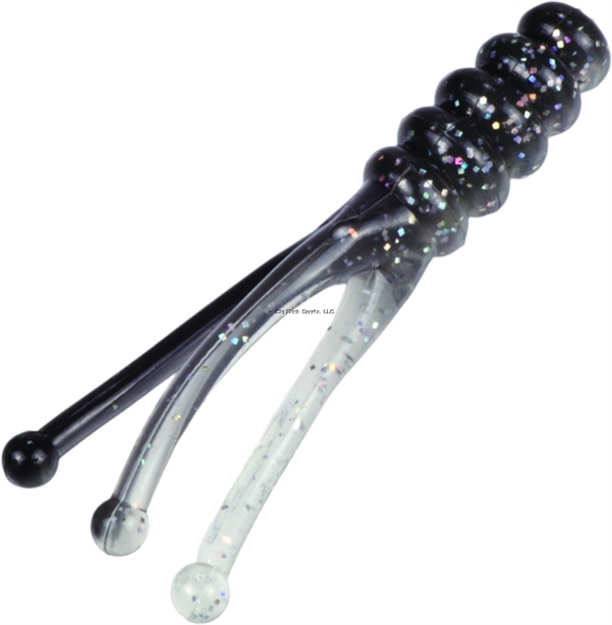 Picture of Strike King Mr. Crappie Joker, 2", Tuxedo Black & Sparkle Laminate,15Pk