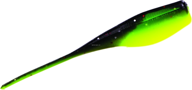 Picture of Strike King Mr. Crappie Lightning Shad, 2", Tuxedo Black & Chartreuse, Floating,15Pk