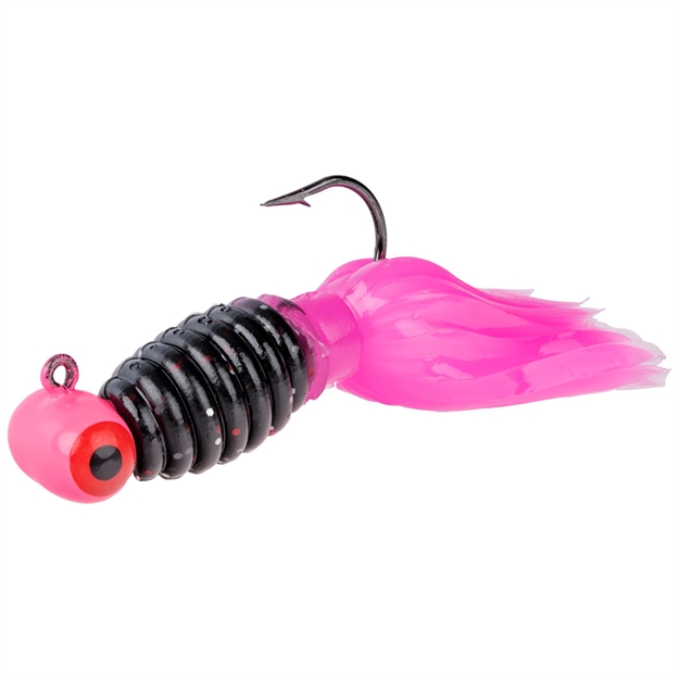 Picture of Strike King MR Crappie Sausage Heads Pink Tuxedo MRCSH18-194 051034233636