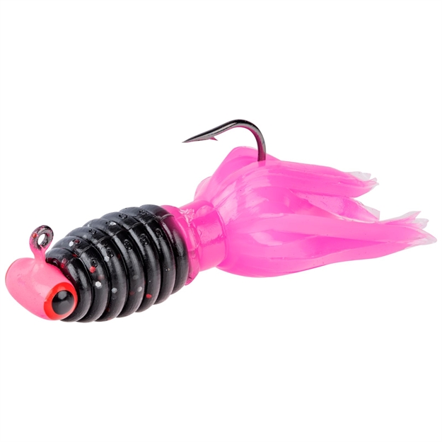 Picture of Strike King MR Crappie Sausage Heads Pink Tuxedo MRCSH116-194 051034233582