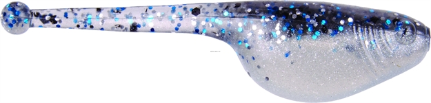 Picture of Strike King Mr. Crappie Shadpole, 2", Smokey Shad,15Pk