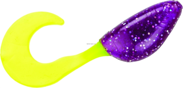 Picture of Strike King Mr. Crappie Shadpole Ct, 2", Junebug Chartreuse, Floating,15Pk