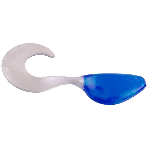 Picture of Strike King MR Crappie Shadpole Curlytail Blue Pearl MRCSPCT-185 051034226782