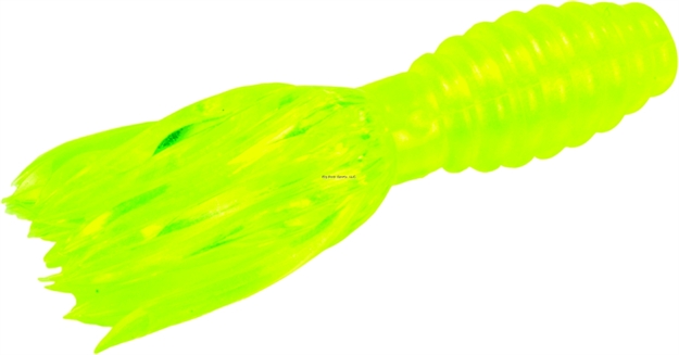 Picture of Strike King Mr. Crappie Thunder Tube Bait, 1 3/4", Hot Chartreuse,15Pk