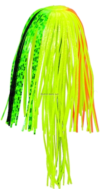 Picture of Strike King Perfect Skirt With Magic Tails, 4", Firetiger,2Pk