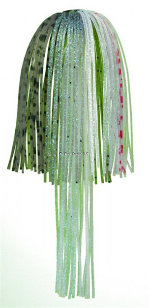 Picture of Strike King Perfect Skirt With Magic Tails, 4", Smokey Shad,2Pk