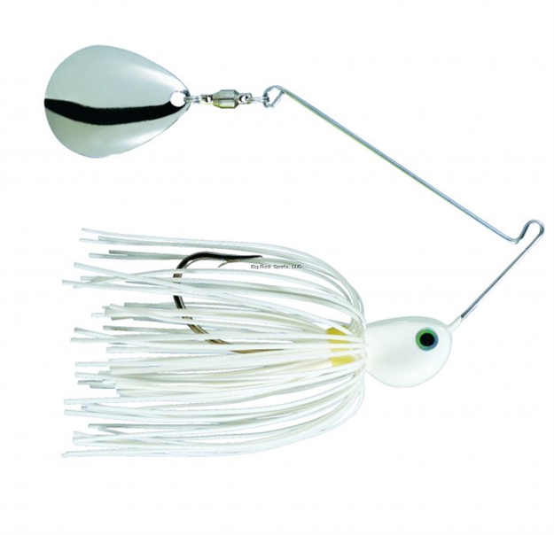 Picture of Strike King Potbelly Spinnerbait, 3/8 Oz, White,1Pk