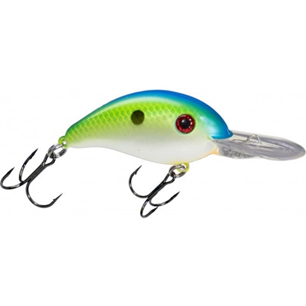Picture of Strike King Pro Model 6Xd Extra Deep Dive Rattle Crankbait, 4-1/2", 1 Oz, Citrus Shad, Floating,1Pk HC6XD-534