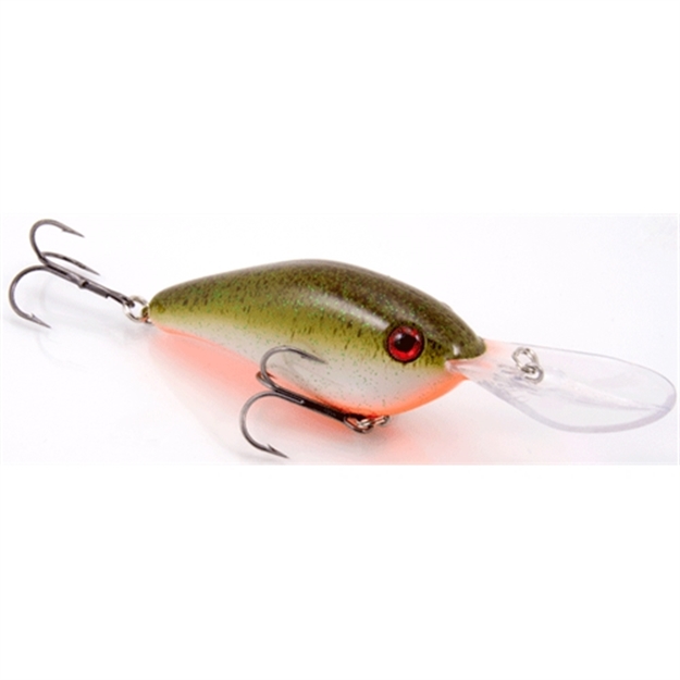Picture of Strike King Pro Model 6Xd Extra Deep Dive Rattle Crankbait, 4-1/2", 1 Oz, Root Beer, Floating,1Pk