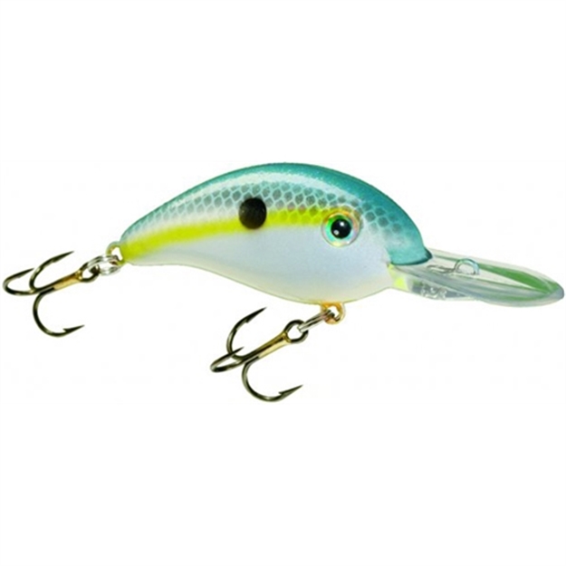 Picture of Strike King Pro Model 6Xd Extra Deep Dive Rattle Crankbait, 4-1/2", 1 Oz, Sexy Shad, Floating,1Pk HC6XD-590