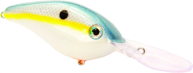 Picture of Strike King Pro Model 10Xd Extra Deep Dive Rattle Crankbait, 6", 2 Oz, Sexy Shad, Floating,1Pk