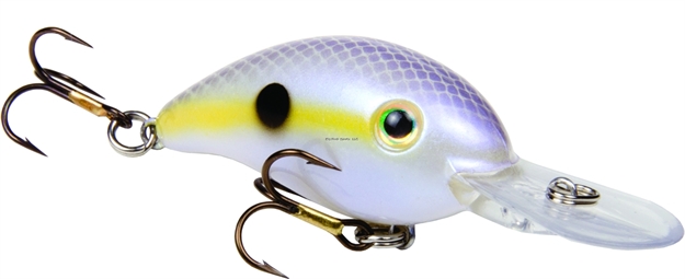 Picture of Strike King Pro Model 3Xd Extra Deep Dive Rattle Crankbait, 3 1/4", 7/16 Oz, Chartreuse Shad, Floating,1Pk