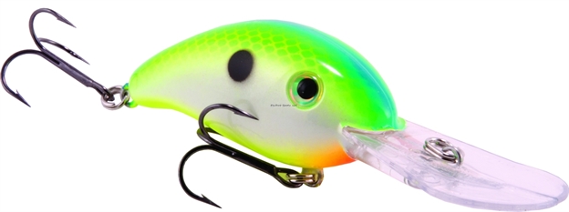 Picture of Strike King Pro Model 3Xd Extra Deep Dive Rattle Crankbait, 3 1/4", 7/16 Oz, Citrus Shad, Floating,1Pk
