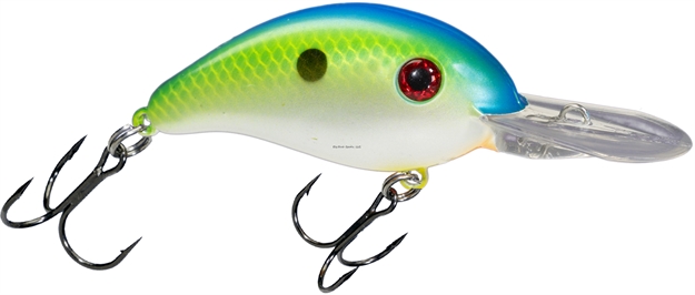 Picture of Strike King Pro Model 5 Deep Diver Rattle Crankbait, 4", 5/8 Oz, Citrus Shad, Floating,1Pk