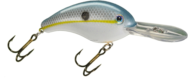 Picture of Strike King Pro Model 5 Deep Diver Rattle Crankbait, 4", 5/8 Oz, Sexy Shad, Floating,1Pk