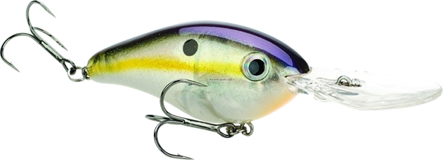 Picture of Strike King Pro Model 6Xd Extra Deep Dive Rattle Crankbait, 4-1/2", 1 Oz, Crystal Shad, Floating,1Pk