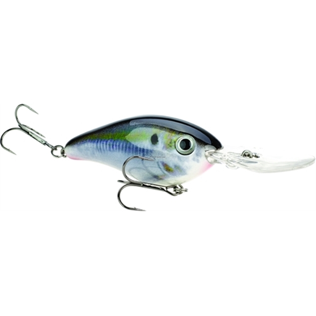 Picture of Strike King Pro Model 6Xd Extra Deep Dive Rattle Crankbait, 4-1/2", 1 Oz, Natural Shad, Floating,1Pk