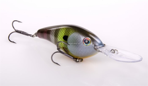 Picture of Strike King Pro Model 6Xd Extra Deep Dive Rattle Crankbait, 4-1/2", 1 Oz, Neon Bluegill, Floating,1Pk