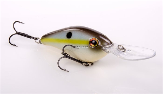 Picture of Strike King Pro Model 6Xd Extra Deep Dive Rattle Crankbait, 4-1/2", 1 Oz, Summer Sexy Shad, Floating,1Pk