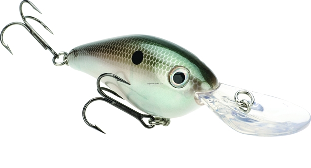 Picture of Strike King Pro Model 8Xd Extra Deep Dive Rattle Crankbait, 5 1/2", 1.4 Oz, Green Gizzard Shad, Floating,1Pk
