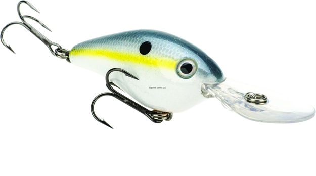 Picture of Strike King Pro Model 8Xd Extra Deep Dive Rattle Crankbait, 5 1/2", 1.4 Oz, Sexy Shad, Floating,1Pk