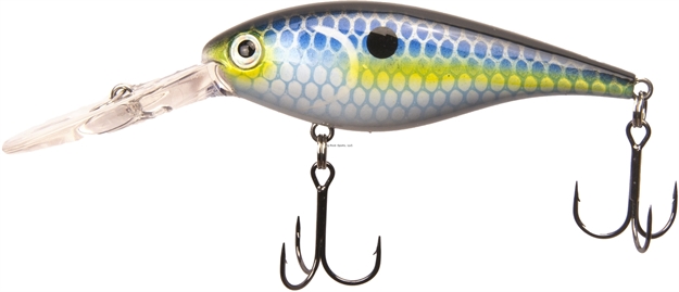 Picture of Strike King Pro Model HD Lucky Shad Medium Dive Rattle Crankbait, 3", 1/2 Oz, Juicy Shad, Floating,1Pk