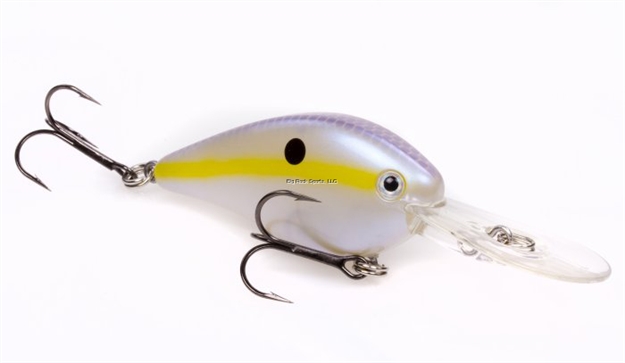Picture of Strike King Pro Model Kvd 1.5 Flatside Medium Dive Crankbait, 3", 9/16 Oz, Chartreuse Shad, Floating,1Pk