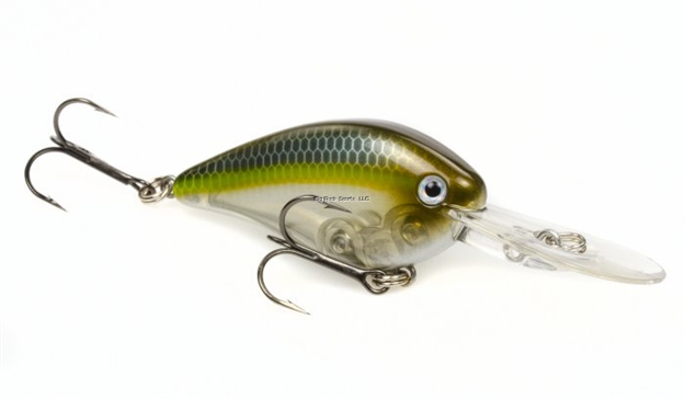 Picture of Strike King Pro Model Kvd 1.5 Flatside Medium Dive Crankbait, 3", 9/16 Oz, Sexy Ghost Minnow, Floating,1Pk